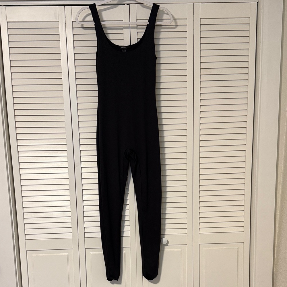 Black Sleeveless Jumpsuit